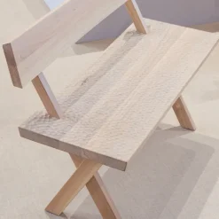 Touch Bench med ryggstøtte
