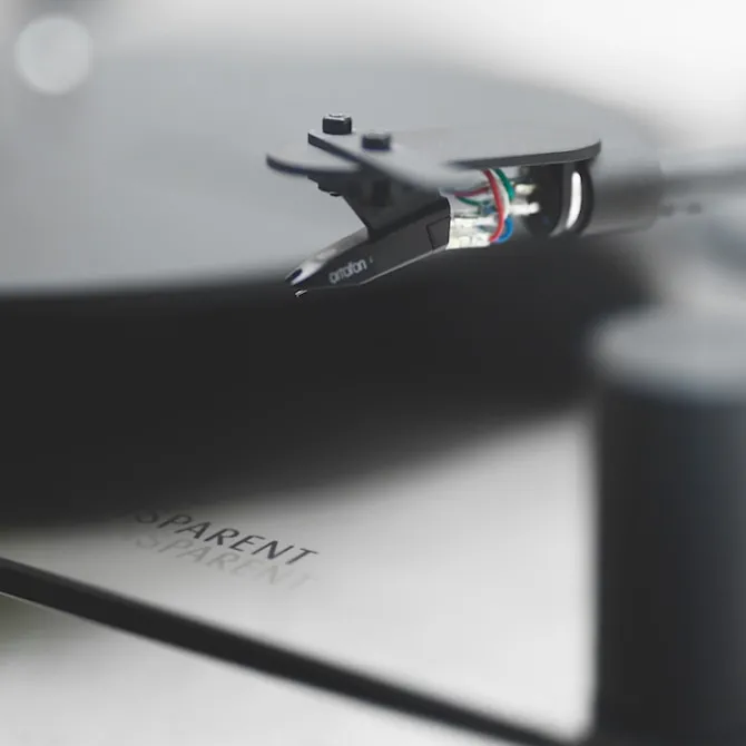 Transparent Turntable - Black