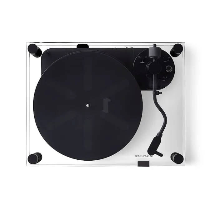 Transparent Turntable - Black