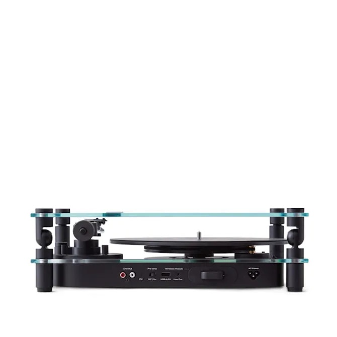 Transparent Turntable - Black
