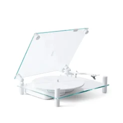 Transparent Turntable - White