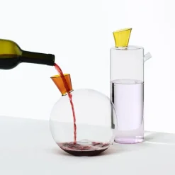 Travasi Bottle Pink/Clear/Amber - 90 cl