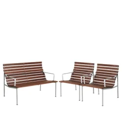 Traverse loungegruppe med loungefåtölj & soffa