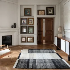 Tres Black Rug