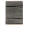 Tres Outdoor Texture Black Rug