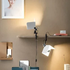 Triedro Table/Wall Clamp Lamp