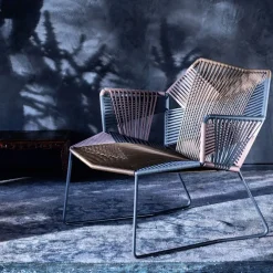 Tropicalia Armchair Varnished With Arms