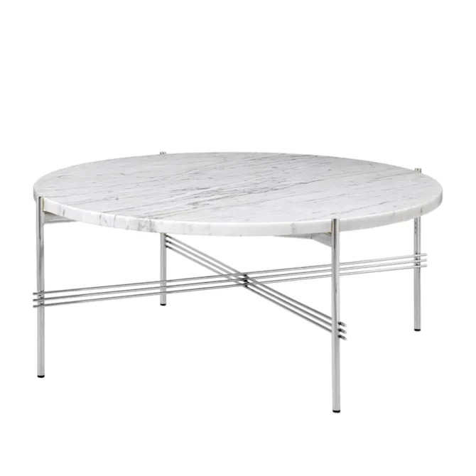 TS salongbord Ø80 cm stål