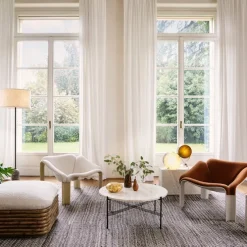 TS salongbord Ø80 cm stål