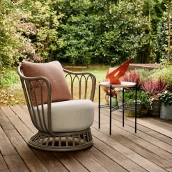 TS salongbord Ø80 cm svart