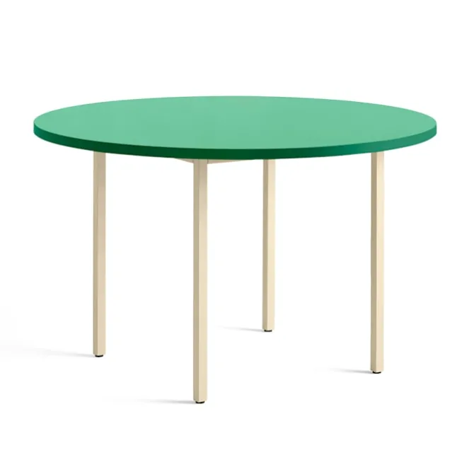 Two-Colour spisebord Ø120 cm