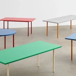 Two-Colour spisebord Ø105 cm