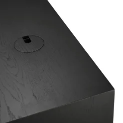 U Desk Black Oak