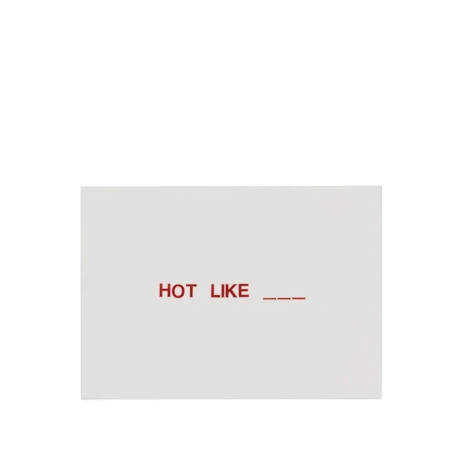 Underscore card - Hot like you