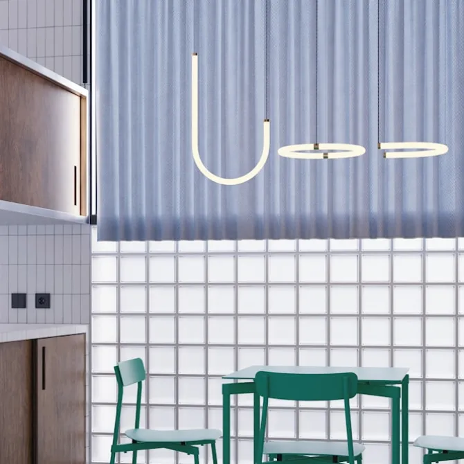 Unseen Suspension J pendellampe