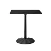 Uppsala Bord Svartlakkert Aluminium