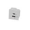 USB Module USB A + C Quickcharge 45 mm