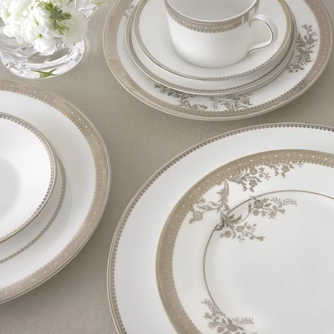 Vera Wang Lace Gold Espresso Saucer