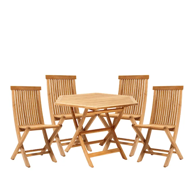 Viken spisestue med spisebord og 4 stoler