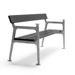 Vilamoura Sofa Grå Lakkert Furu