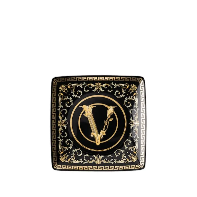 Virtus Gala Black, Fat 12 cm Firkanter Flat