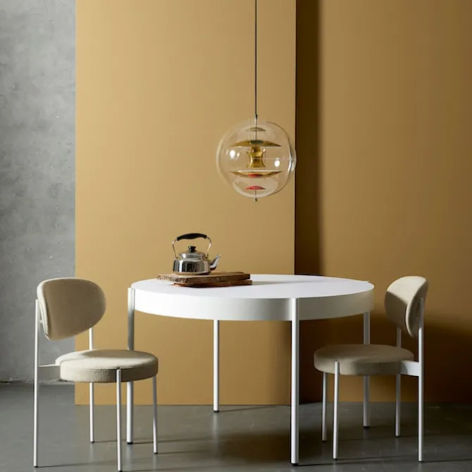 VP Globe Brass Pendant