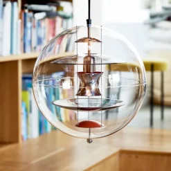 VP Globe Coloured Glass Pendant