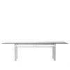 W01 Doge Polished Aluminium Smoked Anthracite Glass