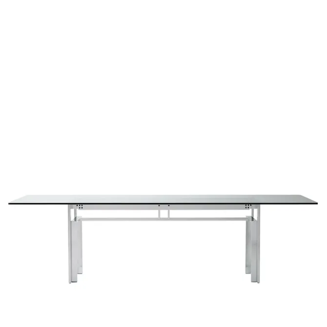 W01 Doge Polished Aluminium Smoked Anthracite Glass