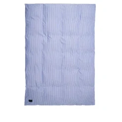 Wall Street Duvet Cover Oxford Stripe Medium Blue