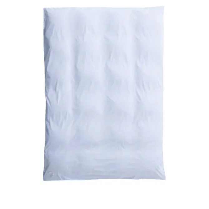 Wall Street Duvet Cover Poplin Stripe Light Blue