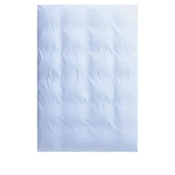 Wall Street Duvet Cover Poplin Light Blue Striped Dots Jacquard