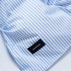 Wall Street Pillow Case Oxford Stripe White