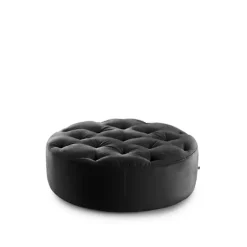 Wheel puff med flere knapper Ø 80 cm