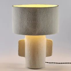 White Earth Table Lamp