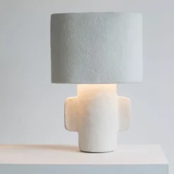 White Earth Table Lamp