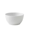 White Fluted Bolle 15 cl