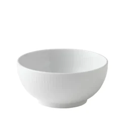 White Fluted Bolle 47 cl / 13 cm