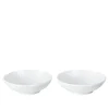 White Fluted Dipskål 9 cl 2 stk