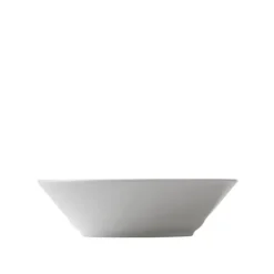 White Fluted Dyp Tallerken 50 cl / 17 cm