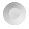 White Fluted Dyp Tallerken 24 cm