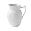 White Fluted Kanne 38 cl