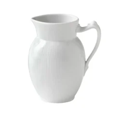 White Fluted Kanne 38 cl