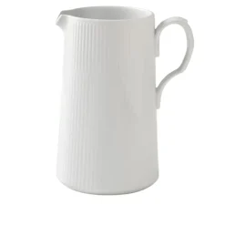 White Fluted Kanne 1,6 L