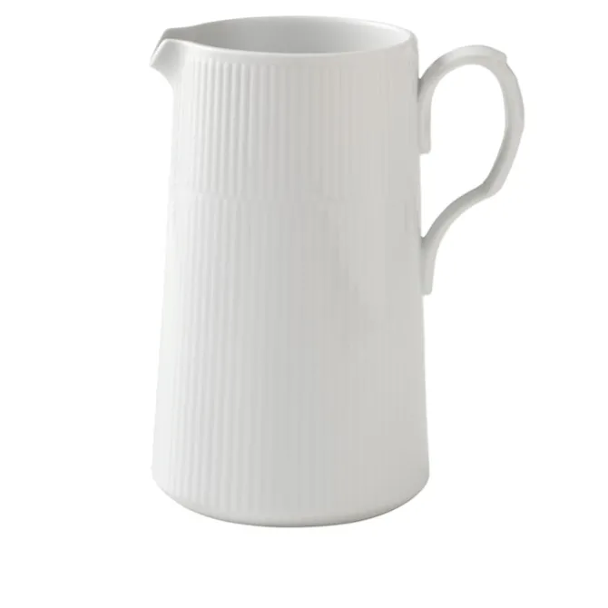 White Fluted Kanne 1,6 L