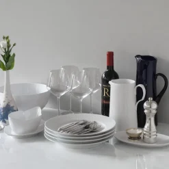 White Fluted Kanne 1,6 L