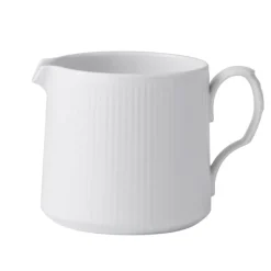 White Fluted Moderne Kanne 70 cl
