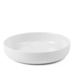 White Fluted Ovnform 18,5 cm