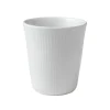 White Fluted Termokrus 29 cl
