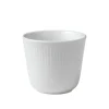 White Fluted Termokrus 26 cl